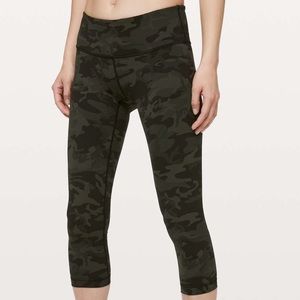 Lululemon Camo Crop